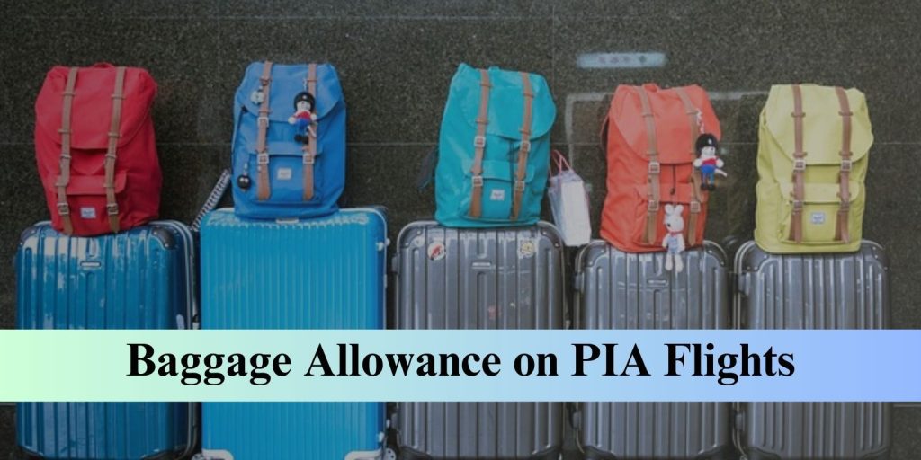baggage allowance on pia flights February 2024