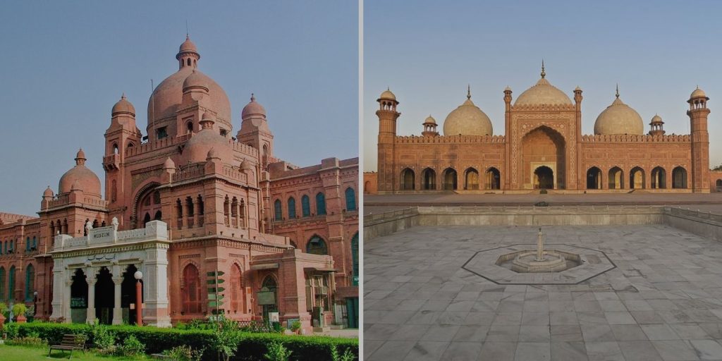 Lahore Museum and Badshahi Mosque