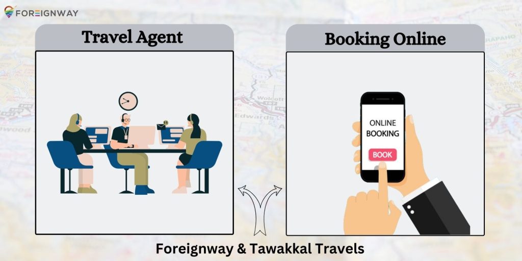 Booking Online vs. Through a Travel Agency