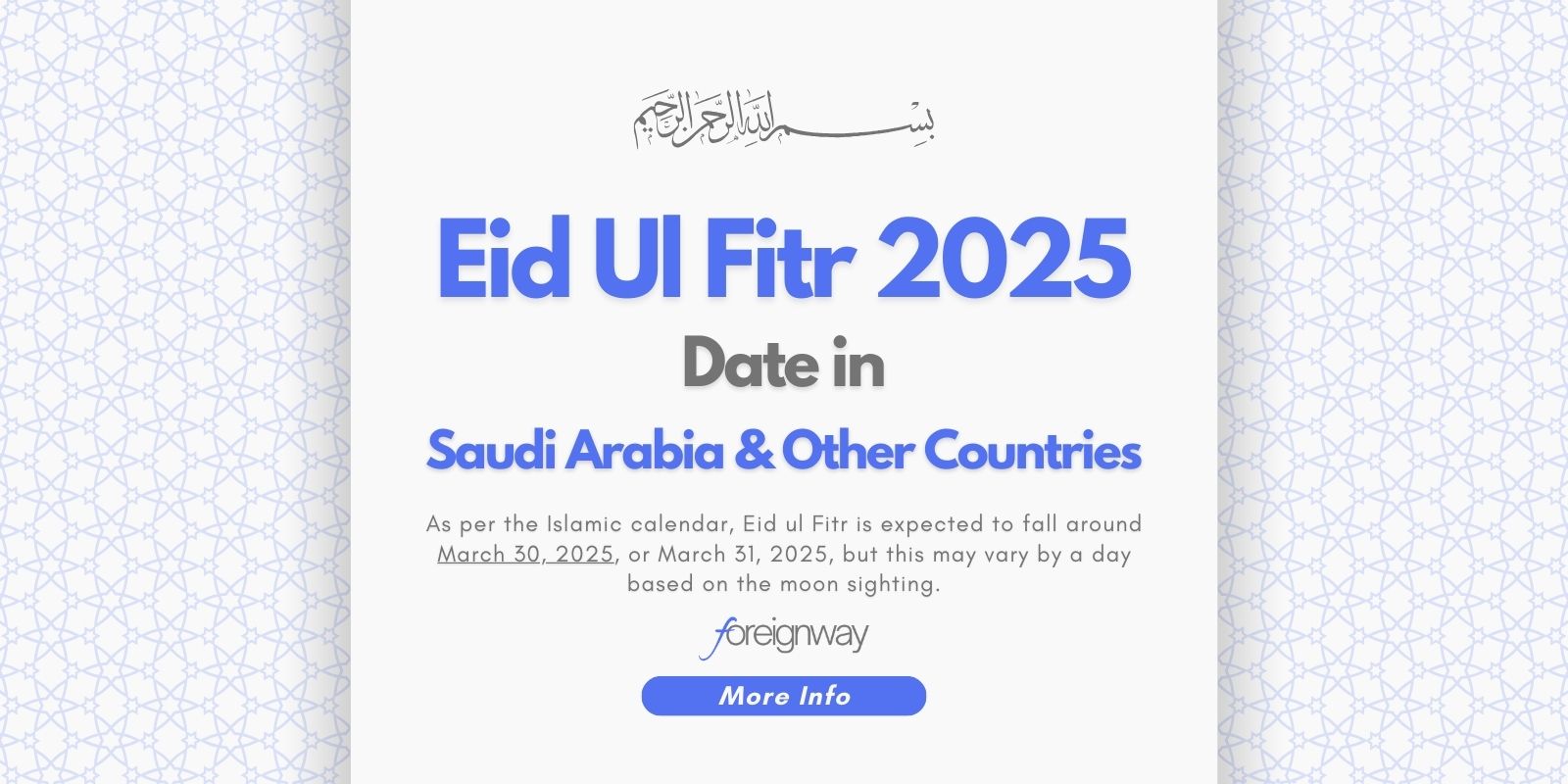 eid ul fitr 2025 in saudi arabia