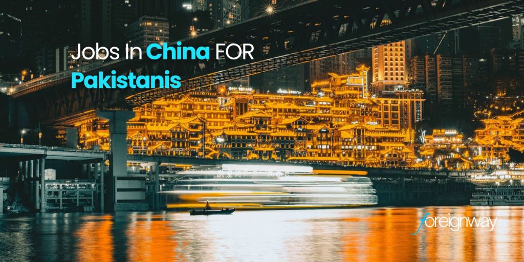 jobs in china for pakistani