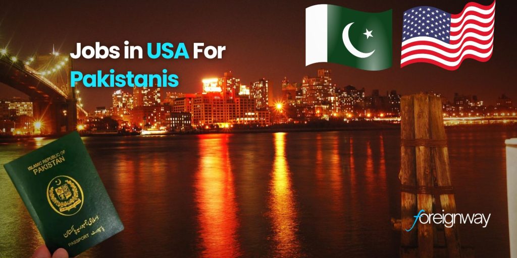 jobs in usa for pakistani​s