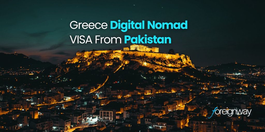 Greece Digital Nomad Visa from Pakistan
