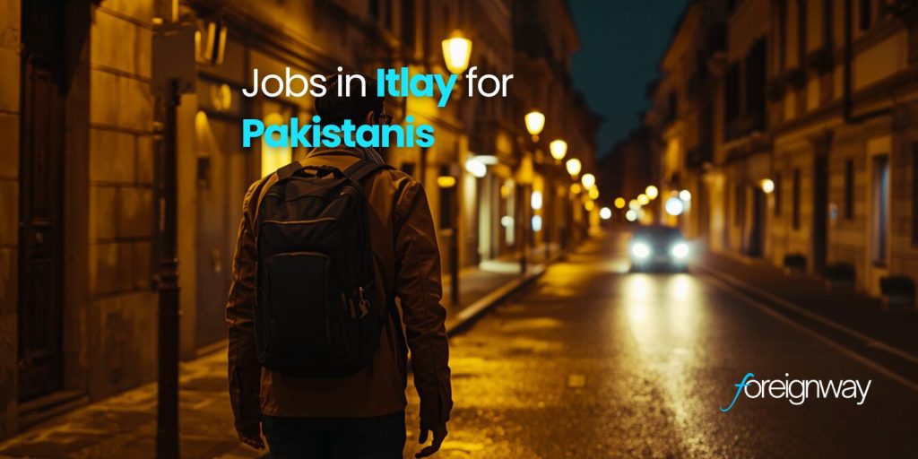 jobs in italy for pakistani​s