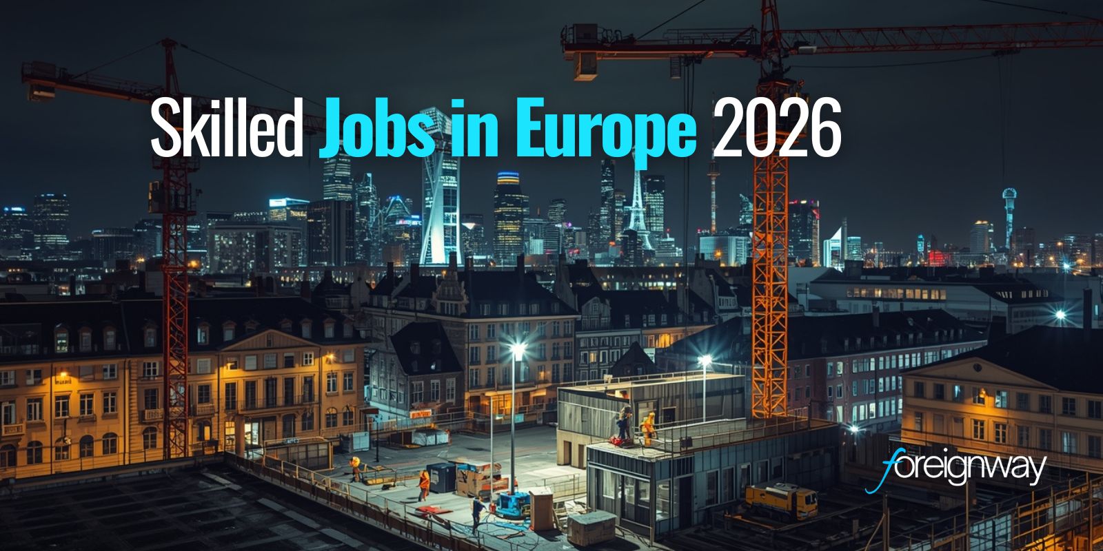 Skilled Jobs in Europe 2026: High-Paying Opportunities for Pakistanis